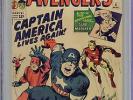 Avengers (1st Series) #4 1964 CGC 3.0 1996389006
