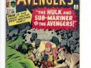 Avengers #3 VG+ 4.5 hulk,iron man,spider man cameo,2nd sub-mariner RARE CGC it ?