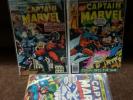 Captain Marvel 33 57 Thanos Thor Bronze Age Lot higher grade and free # 28