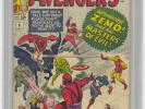 Avengers #6 CGC 3.0 Marvel KEY 1st Baron Zemo HOT KEY Falcon Winter Soldier