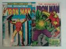 Iron Man #9 (Jan 1969, Marvel), FN, Iron Man 100, VF, 1st Print, Hulk