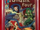 FANTASTIC FOUR #65 PGX 8.0 VF FIRST RONAN GOTG & Avengers - UNPRESSED + CGC