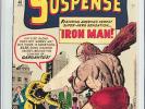 Tales of Suspense #40 CGC 7.0 Marvel 1963 2nd Iron Man Avengers WP E12 120 cm