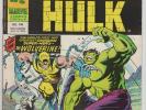 Mighty World Of Marvel 198 Incredible Hulk #181 1st APP WOLVERINE Marvel UK 1977
