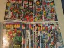 58 ISSUE LOT INVINCIBLE IRON MAN BETWEEN 50-107 THOR HULK BLIZZARD ISSUE #100