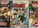 Lot of Silver Age Keys Iron Man #25 Tales To Astonish #82 #100 Hulk Sub-Mariner