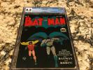BATMAN #3 CGC 4.5 OW- WH PGS RARE BOOK 1ST CATWOMAN IN COSTUME 1ST PUPPET MASTER