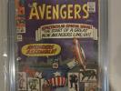 Avengers 16 CGC graded 3.0 Signed by Stan Lee