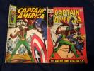 Captain America 117 & 118 1st & 2nd Falcon Avengers 2-4-1 price HOT WOW