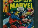 Captain Marvel #57 CGC 9.6 WH (Thor app)