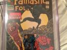 Fantastic Four 52 1st Appearance Of The Black Panther 6.5 CGC Cracked Case**