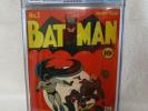 BATMAN #2 CGC 6.0    Summer 1940   Golden Age Comic / GREAT INVESTMENT