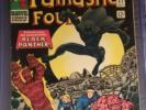 Fantastic Four #52 First Appearance  Black Panther Incomplete CGC 6.5 Qualified