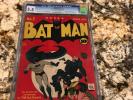 BATMAN #2 CGC 5.5 OW- WH PGS RARE BOOK 2ND APP JOKER AND CATWOMAN NEW MOVIE SOON