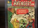Marvel Comics Avengers # 1 , Cgc 5.0 OW Pages. Fresh To Market. Original Owner