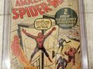 Amazing Spiderman 1 1963. Cgc .5 , Restored. 2nd Spiderman. 1st JJJ, Chameleon