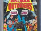 BATMAN AND THE OUTSIDERS #1 (DC 8/83) CGC 9.8 WHITE PAGES (2ND APP OF OUTSIDERS)