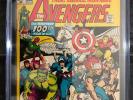 The AVENGERS #100 CGC 8.5 Avengers Assemble THOR CAPTAIN AMERICA IRON MAN 1972