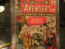 Avengers #1 CGC 3.0 Cream To Off-White Pages First Appearance Of The Avengers