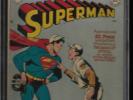 SUPERMAN #60 [1949] CBCS 4.0 - White pages RARE 