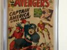Avengers #4, CGC 3.5, UNRESTORED, CASE INTACT, Shipping $50 for 1, 2 or 3 books