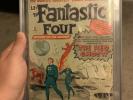 Fantastic Four #13 4.0 CGC First App Watcher and Red Ghost