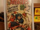 Avengers #4 Cgc 6.0 (1st Captain America Steve Rogers)