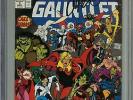 Infinity Gauntlet #3 CGC 9.0 SS JIM STARLIN Thanos Warlock Avengers Marvel Comic
