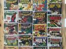 Huge Silver/Golden Age Comic Book Lot- 747 Comics Marvel, DC, Dell, Atlas