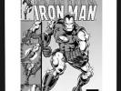 John Romita Jr Iron Man #126 Rare Large Production Art Cover Mono