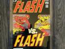 Flash #323 CGC 9.8 NM/MT Flash vs Reverse Flash Black Cover DC Justice League