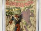 Amazing Spiderman #6 - CGC 9.2 OW/W - 1st Lizard - High Grade - Spider-man