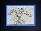 BATMAN Sketch Print Professionally Matted DC Jim Lee art