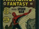 Amazing Fantasy #15 CGC 6.5 FN+ Unrestored Marvel 1st Spider-Man CR/OW Pages