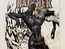 Black Panther #1 Partial Sketch Variant J Scott Campbell NYCC 2009