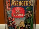 Avengers #25 CGC 3.0 Kirby Cover Stan Lee Story Dr Doom Fantastic Four Appear