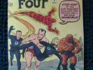 Fantastic Four #4 1962 1st SA Sub-Mariner Appearance COVERLESS & INCOMPLETE(0.1)