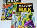 2x MIGHTY WORLD OF MARVEL no.198 199 1976 Incredible Hulk 181 1st app WOLVERINE