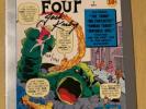 MARVEL MILESTONE Fantastic Four 1 Signed by Jack Kirby COA 429/1961 DF
