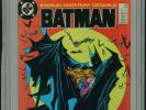 1988 DC BATMAN #423 1ST PRINT JIM STARLIN TODD McFARLANE CGC 9.8 WHITE