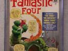 1966 Fantastic Four #1 Golden Record Reprint CGC 7.5 White Pages