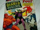 Fantastic Four #30 NM 9.4 OW/W pgs Unrestored 1964 Marvel 1st Diablo