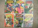 Captain America (1968) ##112,114,115,118,120,121 Marvel Comics