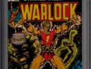 Strange Tales 178 CGC Graded 8.5 VF+ Origin Of Warlock Marvel Comics 1975