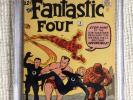 FANTASTIC FOUR # 4 CGC 6.5 1st Silver Sub-mariner 2,3,5  Stan Lee Kirby Avengers