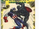 Tales of Suspense 98 (Q) Marvel 1968 Black Panther vs Captain America (c#27486)