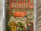 Marvels Avengers 1 1963 Cgc 3.5 (fantastic 4,Loki,teen Brigade) Silver Age Comic