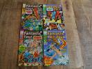 Fantastic Four #100 101 102 103 (Marvel Comics, 1970) Lot of 4