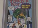 MARVEL MILESTONE FANTASTIC FOUR 5 SIGNED BY STAN LEE WITH COA RARE Dr DOOM KIRBY