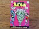 DC COMIC BOOK BATMAN, #171, MAY 1965 VERY GOOD